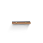 18" Floating Wall Shelf with LED Light – Black — product photo