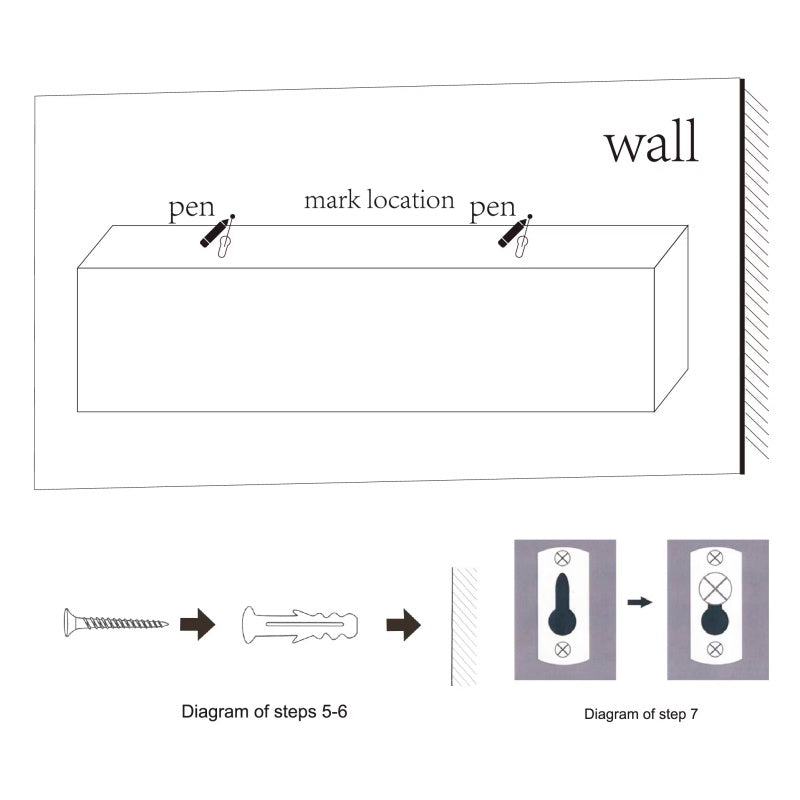 12" Floating Wall Shelf, Compact – Maple — features