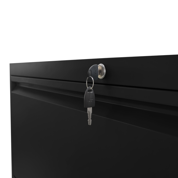 2-Drawer Lateral File Cabinet with Lock, Letter/A4 — detail