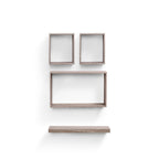 18" Floating Wall Shelf, Wood – Maple — product photo