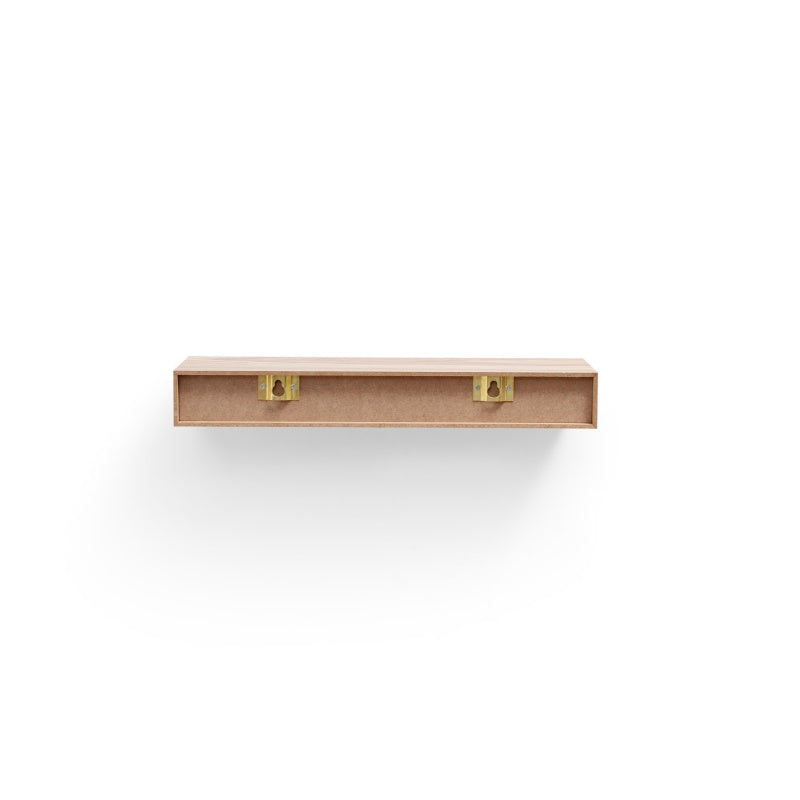 12" Floating Wall Shelf, Compact – Maple — product photo