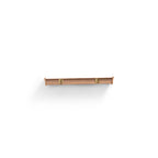 18" Floating Wall Shelf, Wood – Walnut — product photo
