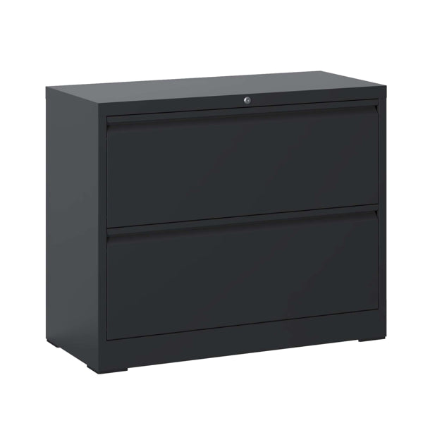 2-Drawer Lateral File Cabinet with Lock, Letter/A4 — product photo