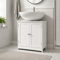 Bathroom Cabinet – Under-Sink, 2-Tier, Vanity Unit, White