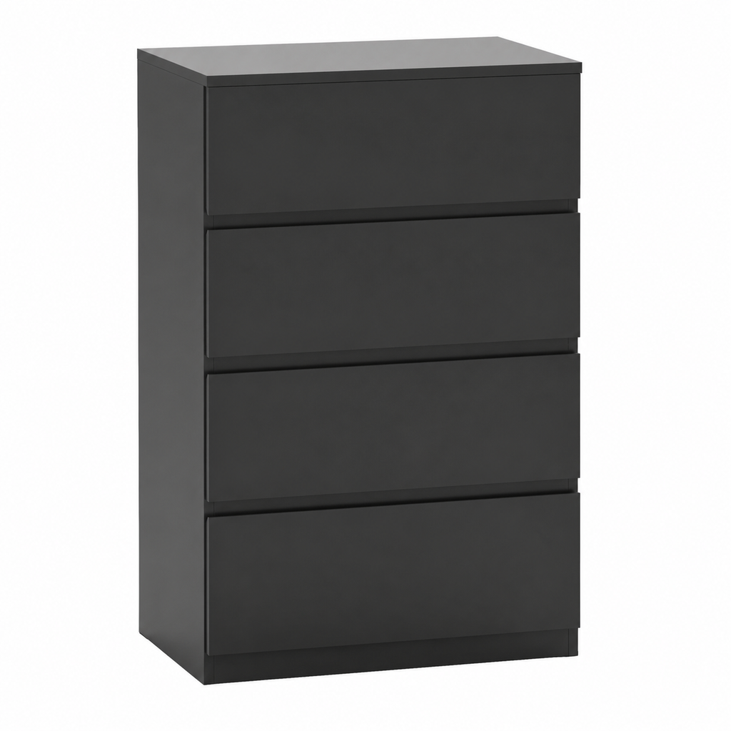 Chest Of Drawers, 4-Drawer Storage Cabinets, Modern Dresser, Storage Drawer Unit For Bedroom
