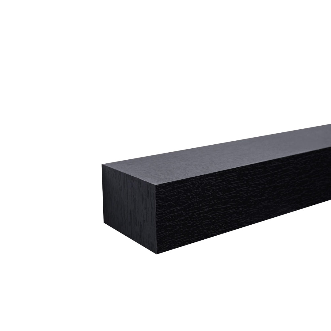 18" Floating Display Ledge Shelf – Black — product photo