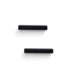 18" Floating Display Ledge Shelf – Black — product photo