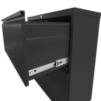 2-Drawer Lateral File Cabinet with Lock, Letter/A4 — detail