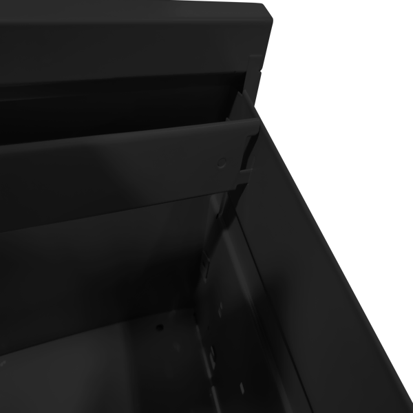 2-Drawer Lateral File Cabinet with Lock, Letter/A4 — detail