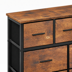 13-in Fabric Drawer Storage Tower, 56.7-inch Tall Organizer — studio detail