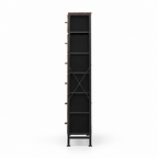 13-in Fabric Drawer Storage Tower, 56.7-inch Tall Organizer — studio side profile