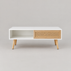 41.34 Inch Rattan Coffee Table — studio hero