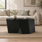MODERN MGO COFFEE TABLE SET — living room front