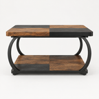 Coffee Table, Sofa Side Table, Living Room Table, Side Cabinet — studio side profile