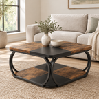 Coffee Table, Sofa Side Table, Living Room Table, Side Cabinet — living room three-quarter left