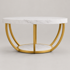 Coffee Table, Sofa Side Table, Living Room Table, Side Cabinet — studio side profile