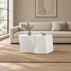 MODERN MGO COFFEE TABLE SET — living room wide
