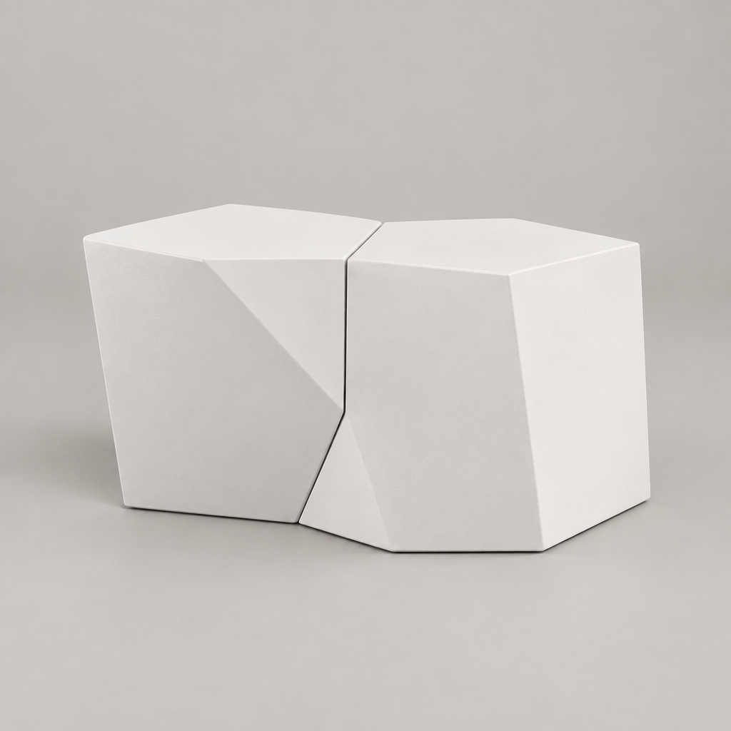 MODERN MGO COFFEE TABLE SET — studio three-quarter
