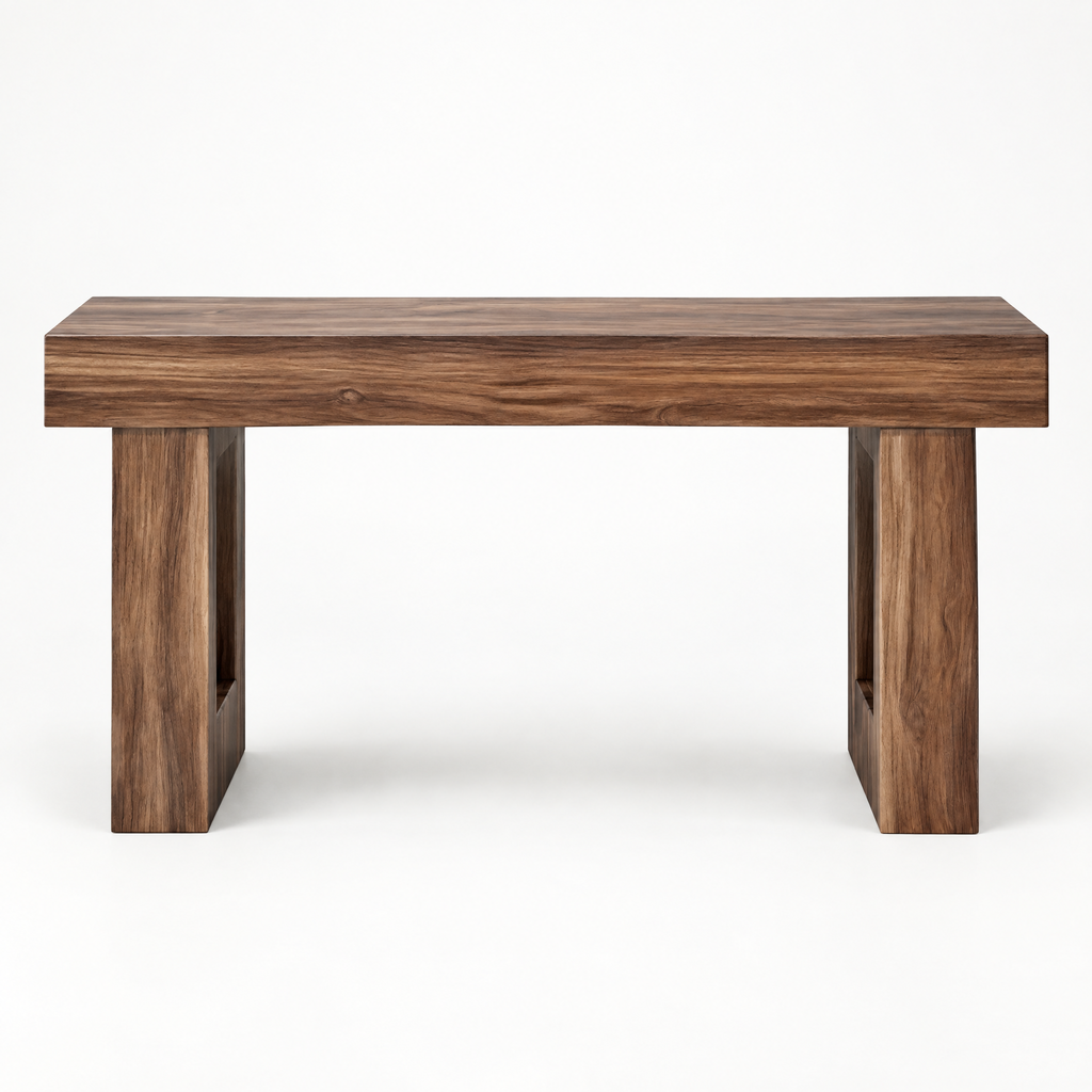63 In Console Table, Farmhouse Desk Behind The Couch, Wooden Rectangle Entrance Desk, Narrow Long Sofa Table Accent Stand For Hallway, Bedroom, Living Room, Foyer, Easy Assembly, Brown — studio hero