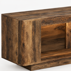 Rustic Console Table for Bedroom — studio detail