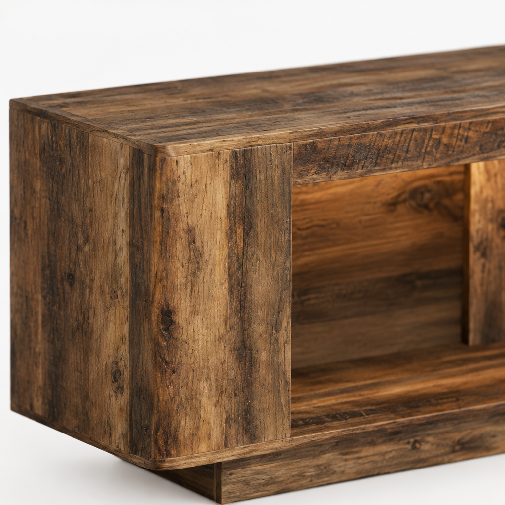Rustic Console Table for Bedroom — studio detail