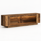 Rustic Console Table for Bedroom — studio three-quarter