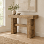 Entryway Table,Storage Console Table,Sofa Table — living room three-quarter right
