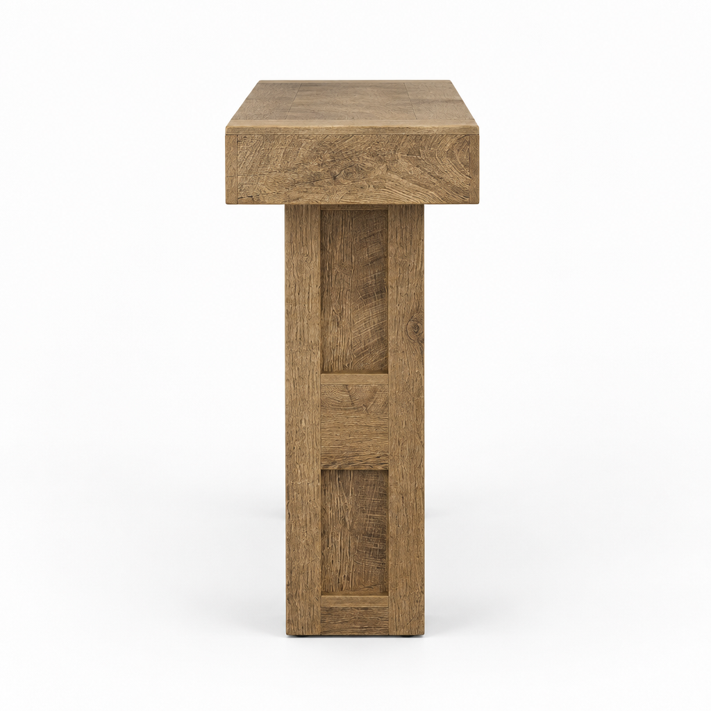 Entryway Table,Storage Console Table,Sofa Table — studio side profile