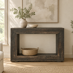Long Console Table Living Room Table — living room front