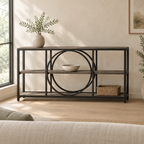 Long Console Table — living room front