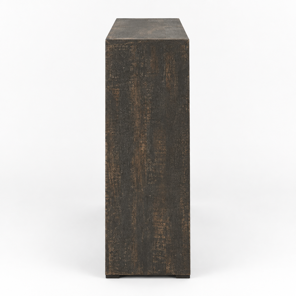 Long Console Table Living Room Table — studio side profile