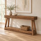 Console Table — living room three-quarter right