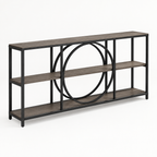 Long Console Table — studio three-quarter