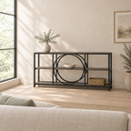 Long Console Table — living room wide