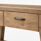 71" Long Console Table with Storage, Sofa Table — studio detail