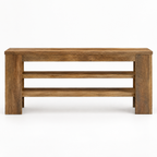 47" Media Console with Open Shelves, TV Stand — studio hero