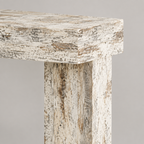 63" Country Console Sofa Table – Wood — studio detail