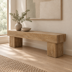 63" TV Stand Console for 55–65" TVs – Rustic — living room three-quarter right