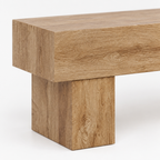 63" TV Stand Console for 55–65" TVs – Rustic — studio detail