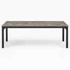 Executive Computer Desk, Rectangular – Black/Gray — studio hero