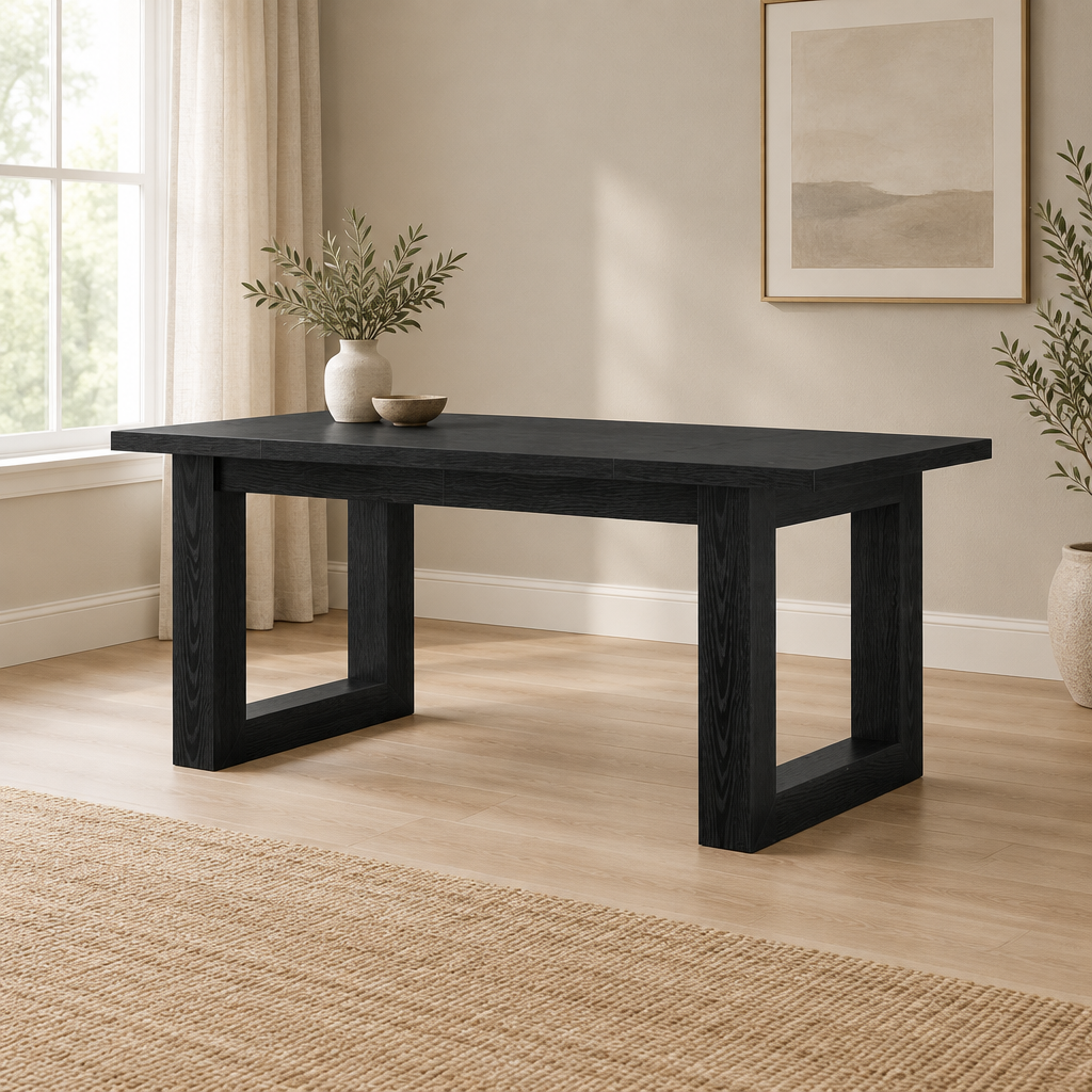 Minimalist Industrial Computer Desk, Home Office — office wide