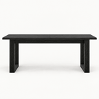 Minimalist Industrial Computer Desk, Home Office — studio hero