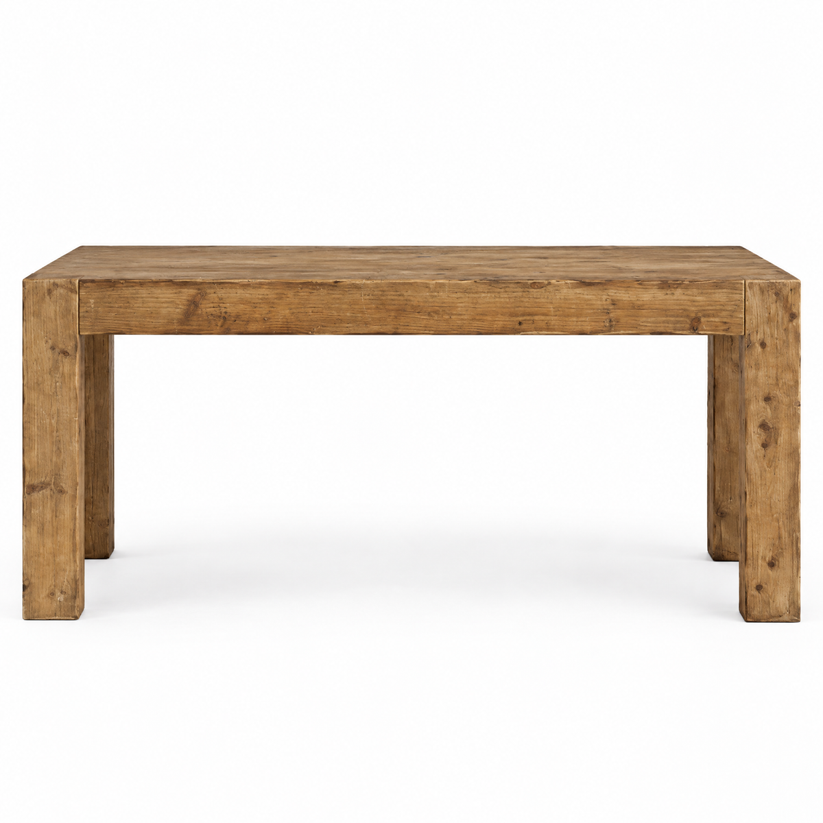 Rustic Wood Writing Desk, Home Office – Brown — studio hero
