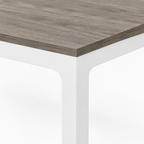 Extra-Long Conference Table & Writing Desk – Taupe — studio detail