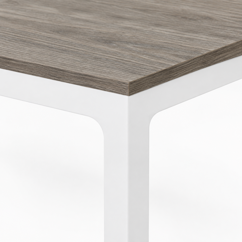 Extra-Long Conference Table & Writing Desk – Taupe — studio detail
