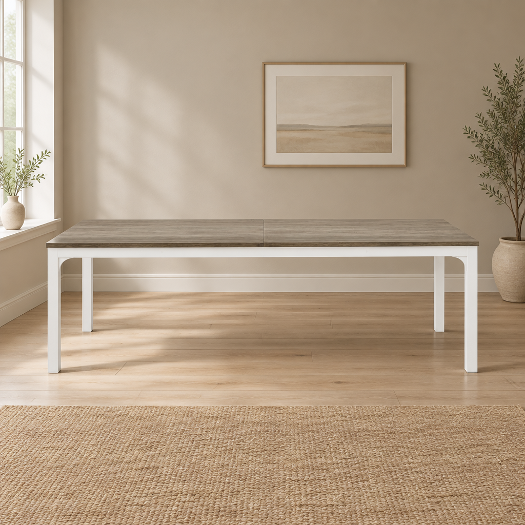 Extra-Long Conference Table & Writing Desk – Taupe — office wide