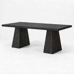 Everyday Dining Table, Kitchen — studio product photo, three-quarter view