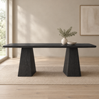Everyday Dining Table, Kitchen — styled dining room, front view
