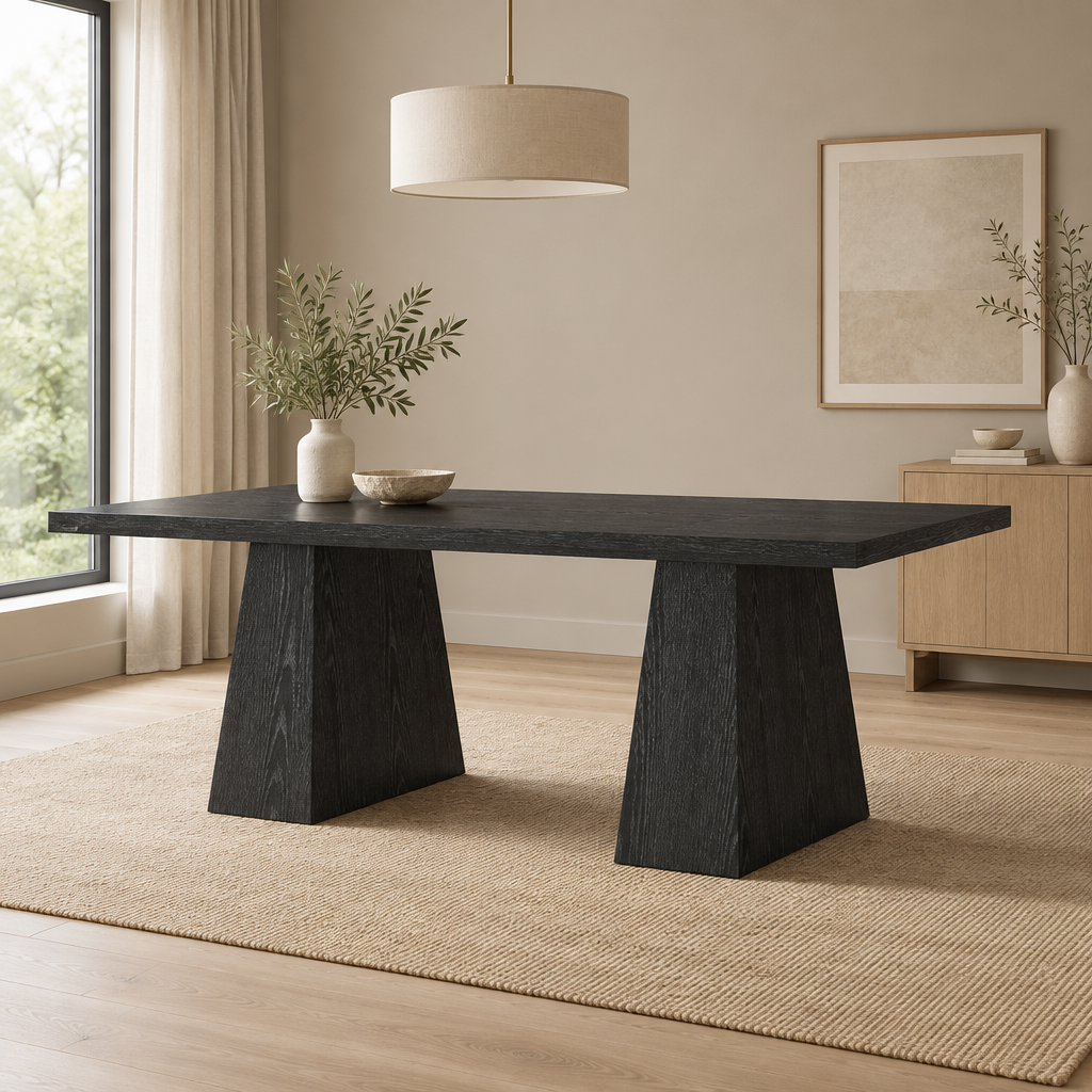 Everyday Dining Table, Kitchen — wider dining room scene