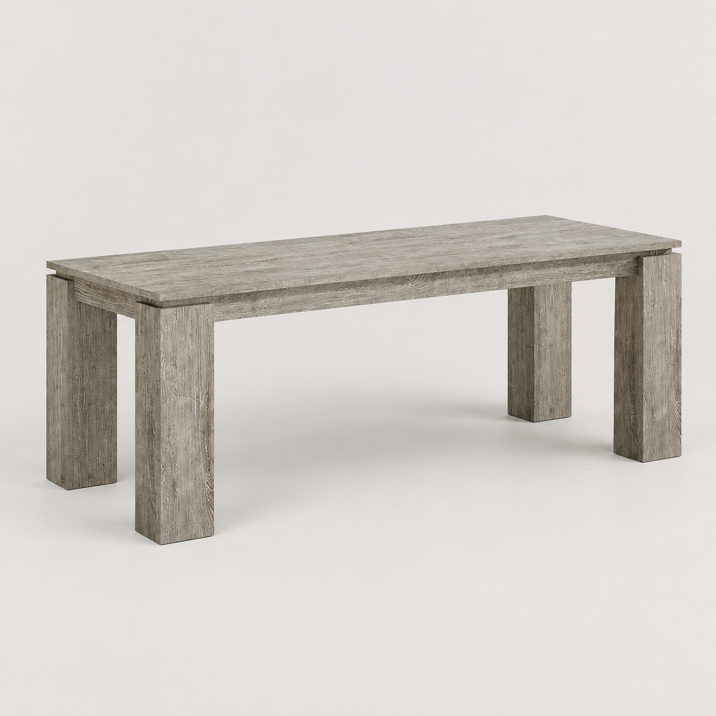 Family Dining Table, Kitchen & Dining — studio product photo, three-quarter view